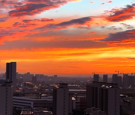 太湖夜景实拍